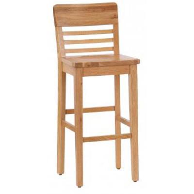 Kingswood Solid Oak Bar Stool